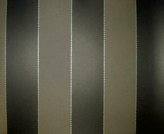 Elisa Stripe Wallpaper Charcoal And Chocolate Wide