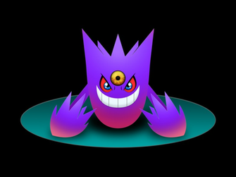 Mega Gengar Wallpaper By Darkheroic