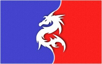 Red And White Blue Wallpaper