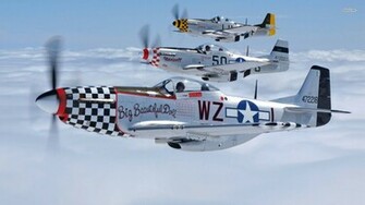 North American P Mustang Wallpaper Aircraft