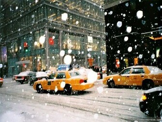 New York Winter Wallpaper HD Of Christmas Big
