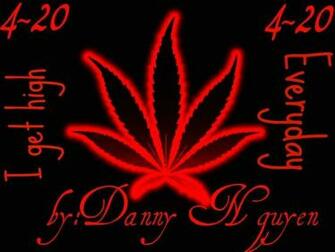 Red Pot Leaf Wallpaper Marijuana Da Jpg