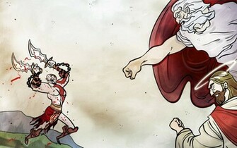 Penny Arcade God Of War Parody Wallpaper Hq