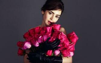 October By Stephen Comments Off On Lily Collins Wallpaper HD