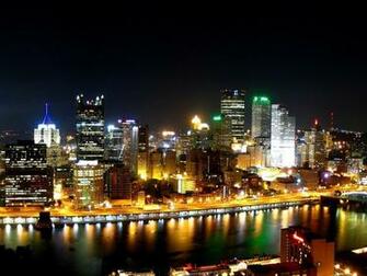 Downtown Pittsburgh Skyline Wallpaper