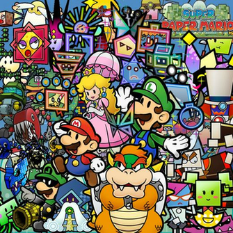 Wallpaper Super Paper Mario By Dablackblur Fan Art Games
