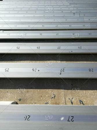 The Crowd Has Gone Their Numbered Seats In Bleachers Are
