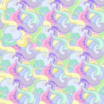 Tentacle Wallpaper By Philomartina
