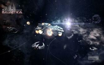 Battlestar Galactica Online Video Game Wallpaper Of