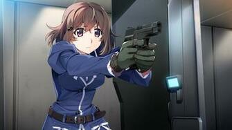 Arisaka Shiori Grisaia Phantom Trigger Wallpaper