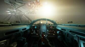 First Person Gladius Idris Flyby Wallpaper 4k Cryengine
