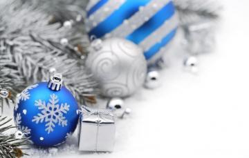Wallpaper Gifts Decoration New Year Bokeh Merry