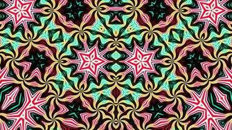 Kaleidoscope Flowers Wallpaper