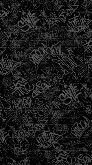 Black And White Graffiti Wallpaper