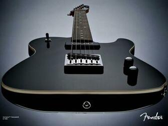 Black Fender Telecaster Desktop