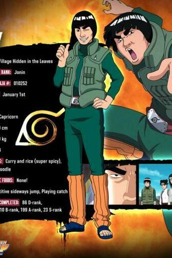 Wallpaper Naruto Rock Lee Hyuuga Neji Tenten Might Guy