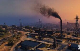 Wallpaper Plant The Evening Grand Theft Auto V Los Santos Gta