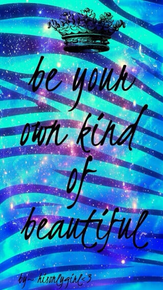 Be Your Own Kind Of Beautiful Inspirational Quotes Wallpaper