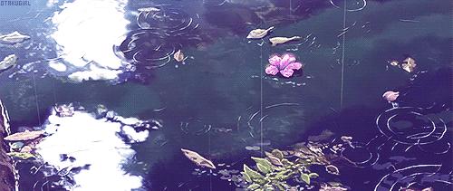 The Garden Of Words Rain Anime Scenery