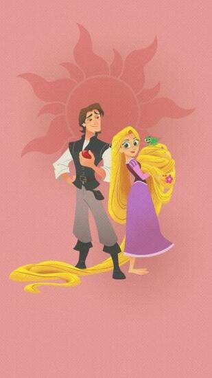 Rapunzel Phone Wallpaper X HD Tangled The Series Cute