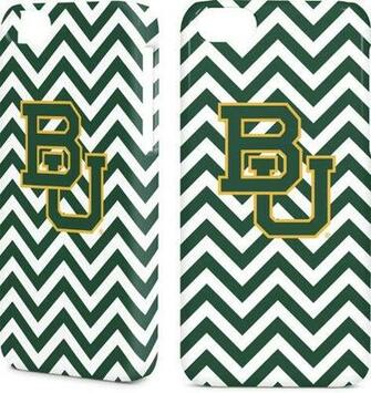 Baylor Chevron Print iPhone 5c Inkfusion Lite Case
