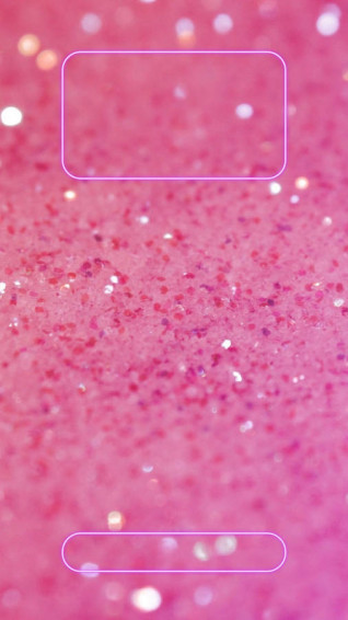 Pink Glitter Cute iPhone Lock Screen Wallpaper