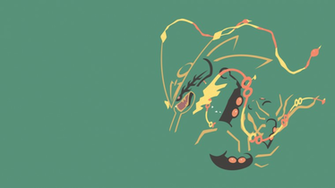 Mega Rayquaza Minimalist Wallpaper By Brulescorrupted
