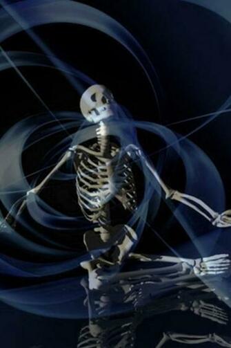 Skeleton iPhone Wallpaper HD