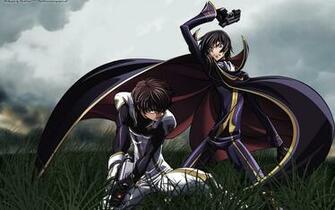 Code Geass Kururugi Suzaku Lamperouge Lelouch Wallpaper