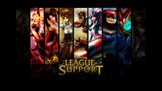 League Of Legends Support Wallpaper By