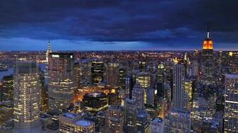 Ultra HD 4k Video Time Lapse Stock Footage Aerial New York City