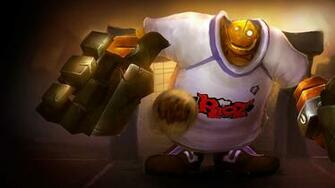 Blitzcrank Riot Goalkeeper League Of Legends HD Wallpaper