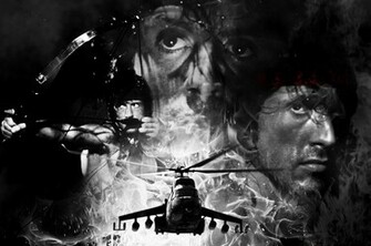 Rambo Desktop Wallpaper Of Video Game