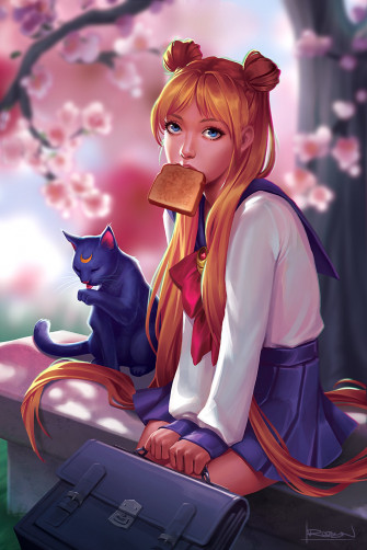 Sailor Moon Anime Usagi Tsukino Wallpaper