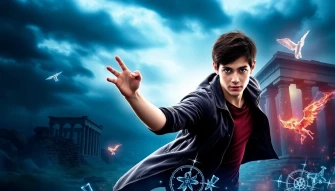 Logan Lerman As Percy Jackson Wallpaper