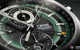 Chronograph Closeup Gray Oris Country Girls And Trucks Wallpaper