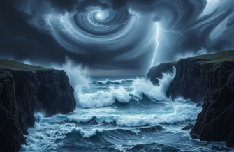 Stormy Ocean Wallpaper