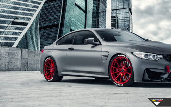 Frozen Gray Bmw M4 R1 Motorsports Build4 Wallpaper