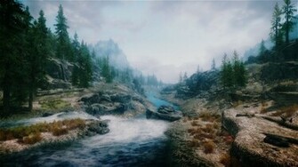 Skyrim Scenery Wallpaper