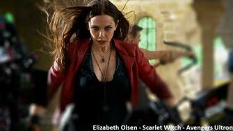 Elizabeth Olsen As Scarlet Witch From Marvel Marvelstudios