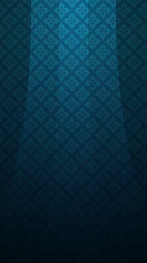 Blue Minimalist Pattern iPhone Wallpaper