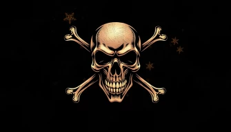 Skull Crossbones Wallpaper