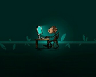 Computers Humor Evolution Wallpaper