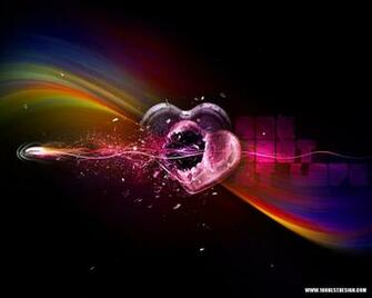 And Background Abstract Colorful Love Wallpaper Best Design