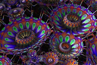 Wallpaper Digital Art Fractal 3d Background Desktop