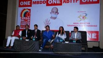 Wife Priyanka Alva Oberoi At The Mega Blood Donation Drive Wallpaper