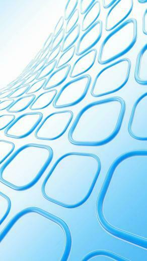 HD Blue 3d Squares Wallpaper For iPhone 6s Plus