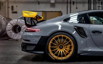 Porsche Gt2 Rs Vehicle Car Grey Cars Colored Wheels