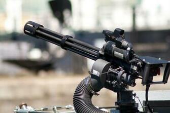 M134 Minigun Computer Wallpaper Desktop Background