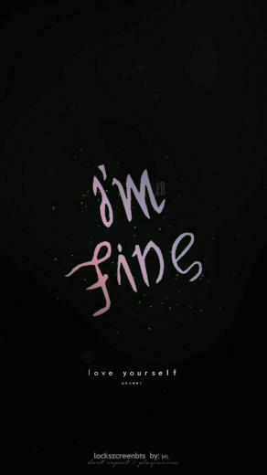 I M Fine Bts Love Yourself Answer Edit Pictures